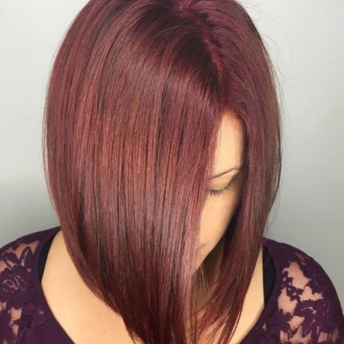 Radiant Red Bob Haircuts (Photo 10 of 20)