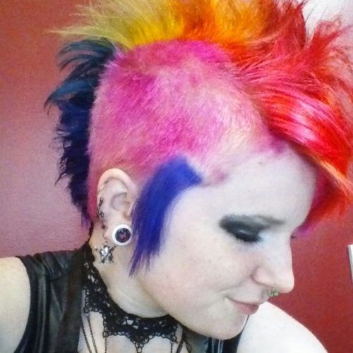 Rainbow Bright Mohawk Hairstyles (Photo 5 of 20)