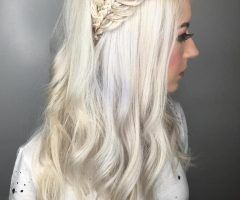 2024 Popular Elegant Blonde Mermaid Braid Hairstyles