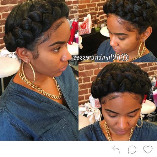 Halo Braided Hairstyles With Beads (Photo 18 of 20)