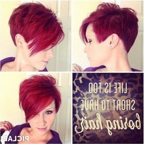 Long Red Pixie Haircuts (Photo 4 of 15)