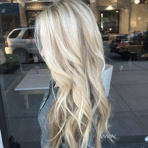 Icy Highlights And Loose Curls Blonde Hairstyles (Photo 3 of 20)