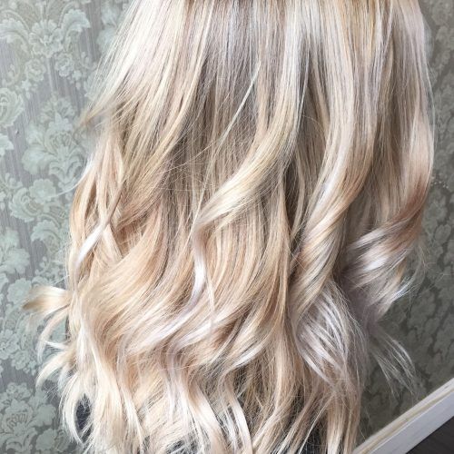 Soft Waves Blonde Hairstyles With Platinum Tips (Photo 9 of 20)