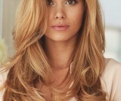 20 Inspirations Amber and Gold Blonde Hairstyles
