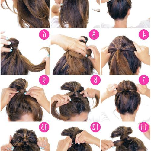 Bubble Braid Updo Hairstyles (Photo 10 of 20)