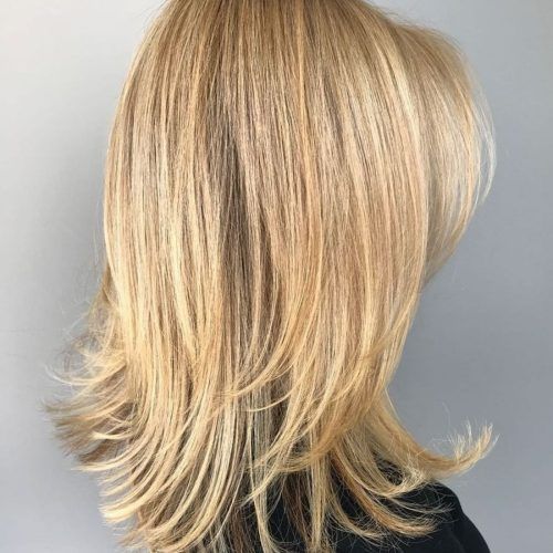 Flipped Lob Hairstyles With Swoopy Back-Swept Layers (Photo 15 of 20)