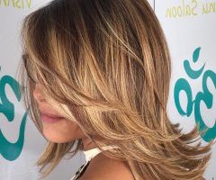20 Best Ideas Medium Hairstyles with Perky Feathery Layers