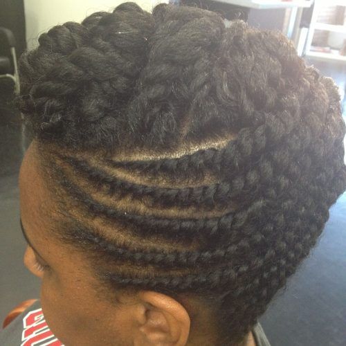 Reverse Flat Twists Hairstyles (Photo 10 of 15)