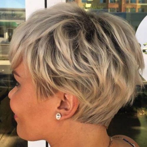 Ash Blonde Pixie Hairstyles With Nape Undercut (Photo 11 of 20)