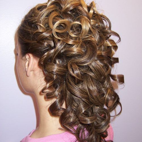 Cascading Curly Crown Braid Hairstyles (Photo 15 of 20)