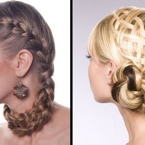 Braided Hair Updo Hairstyles (Photo 5 of 15)