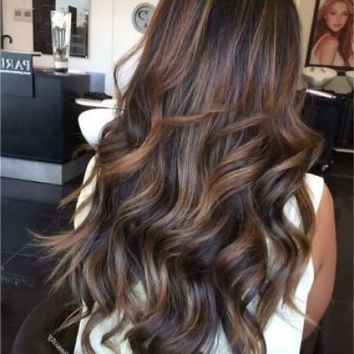 Beachy Waves Hairstyles With Balayage Ombre (Photo 8 of 20)