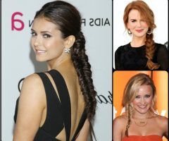 15 Best Collection of Celebrities Braided Hairstyles