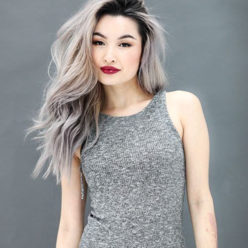 Cool Silver Asian Hairstyles (Photo 2 of 20)