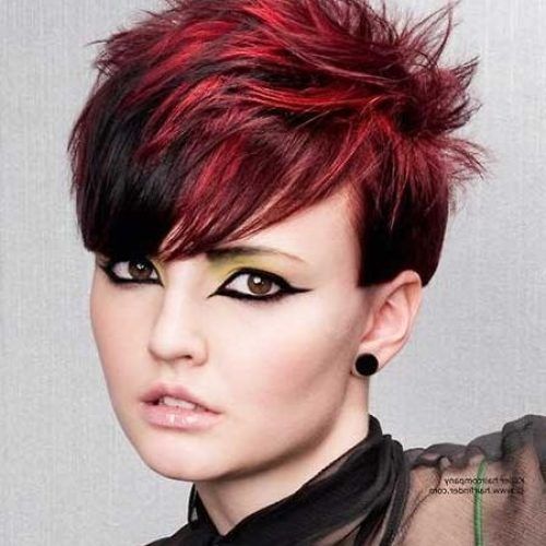 Short Haircuts With Red Color (Photo 3 of 20)