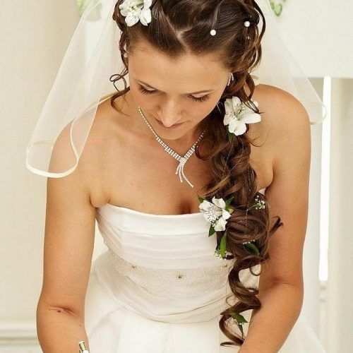 Side Braid Wedding Hairstyles (Photo 6 of 15)