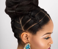 15 Inspirations Black Updo Hairstyles for Long Hair