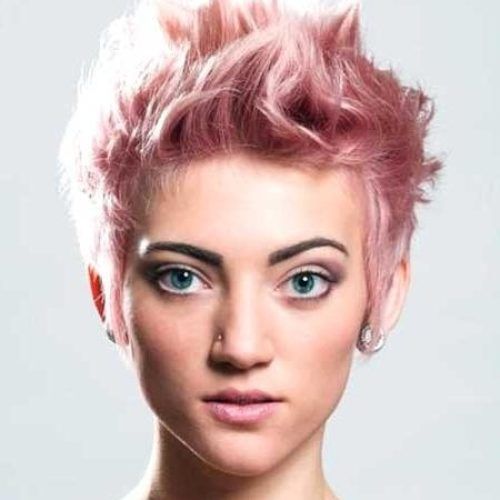 Pink Short Hairstyles (Photo 16 of 20)