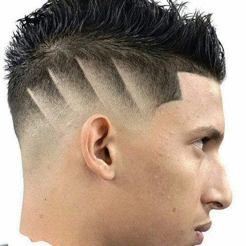High Mohawk Hairstyles With Side Undercut And Shaved Design (Photo 5 of 20)