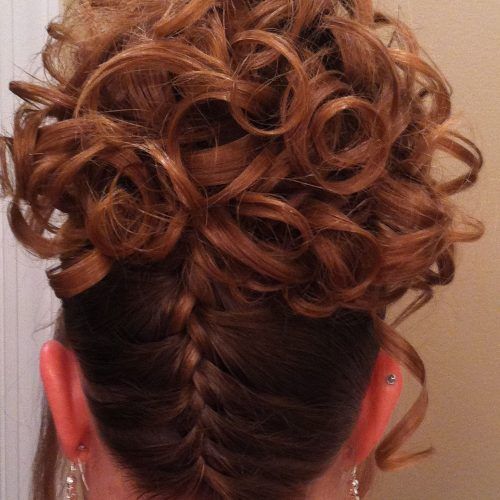 Upside Down Braid And Bun Prom Hairstyles (Photo 17 of 20)