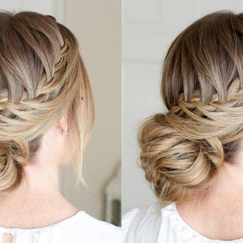 Looped Low Bun Hairstyles (Photo 15 of 20)