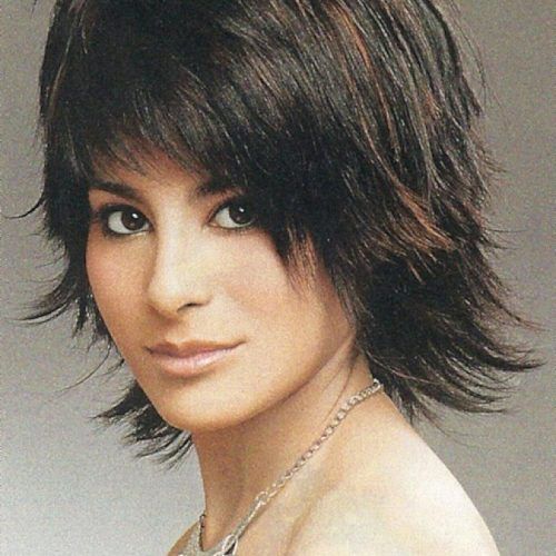 Medium Shag Hairstyles With Long Side Bangs (Photo 15 of 20)