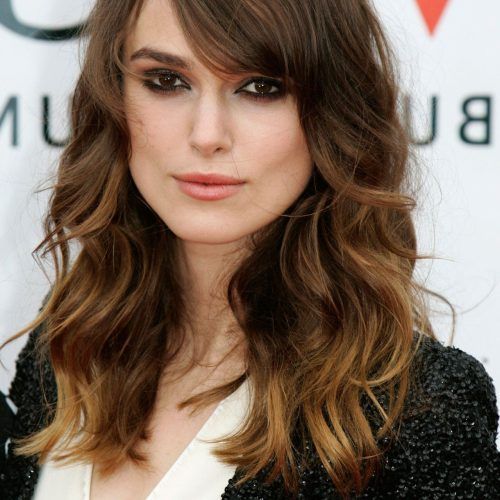 Long Wavy Hairstyles With Side-Swept Bangs (Photo 1 of 20)