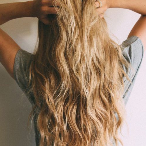Salty Beach Blonde Layers Hairstyles (Photo 12 of 20)
