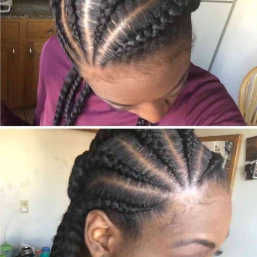 Natural Cornrow Hairstyles (Photo 13 of 15)