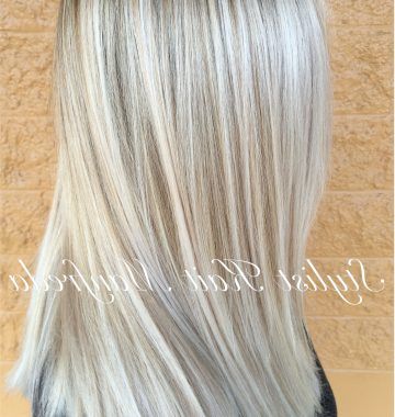 Platinum Highlights Blonde Hairstyles