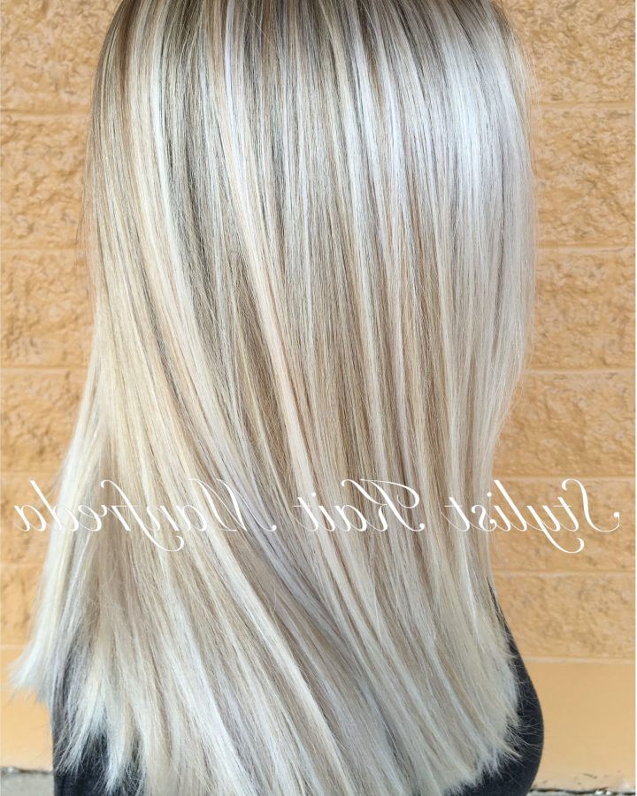 Platinum Highlights Blonde Hairstyles