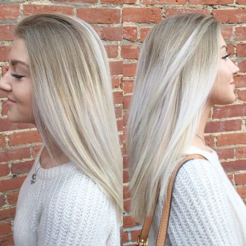 Icy Ombre Waves Blonde Hairstyles (Photo 9 of 20)