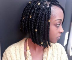 20 Inspirations Box Braids and Beads Hairstyles