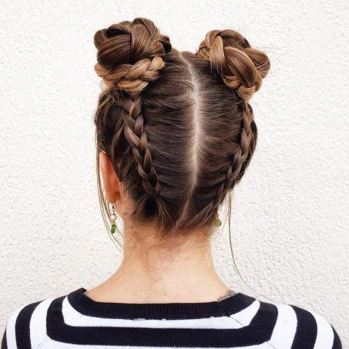 Braids And Buns Hairstyles (Photo 11 of 20)