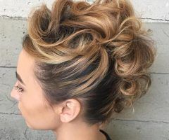 20 Best Elegant Curly Mohawk Updo Hairstyles