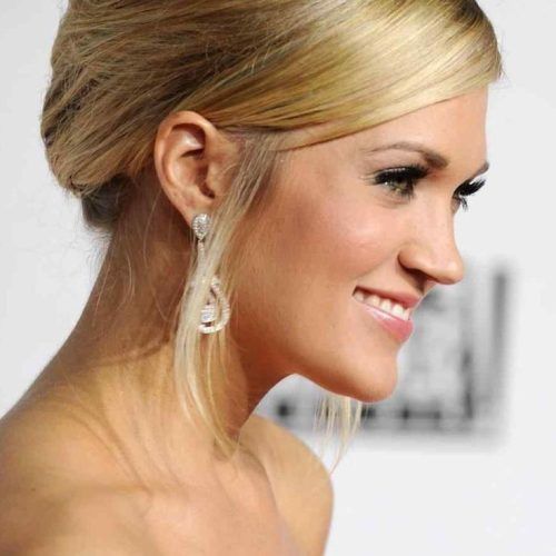 Pinned Back Tousled Waves Bridal Hairstyles (Photo 20 of 20)