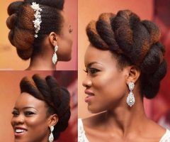 15 Best Ideas Wedding Hairstyles for Natural Black Hair