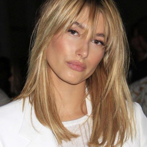 Wispy Layered Blonde Haircuts With Bangs (Photo 1 of 20)