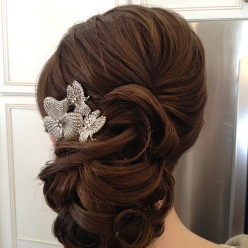 Embellished Twisted Bun For Brides (Photo 11 of 20)