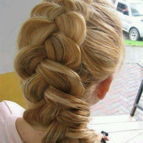 Messy Twisted Braid Hairstyles (Photo 6 of 20)