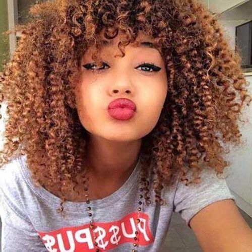 Big, Natural Curls Hairstyles (Photo 19 of 20)