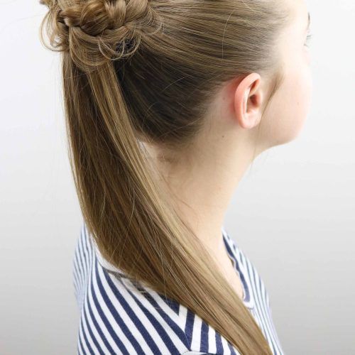 Pony And Dutch Braid Combo Hairstyles (Photo 6 of 20)