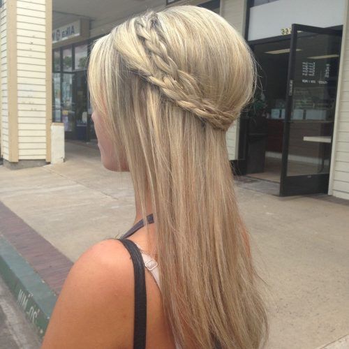 Teased Prom Updos With Cute Headband (Photo 10 of 20)
