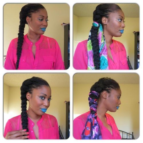 Braided Hairstyles With Fake Hair (Photo 4 of 15)