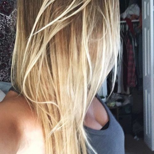 Salty Beach Blonde Layers Hairstyles (Photo 20 of 20)