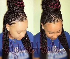 2024 Latest Carrot Cornrows Hairstyles
