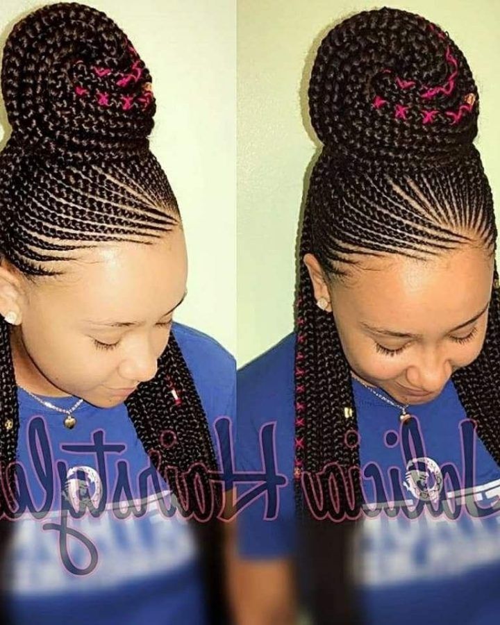 2024 Latest Carrot Cornrows Hairstyles