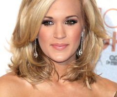 20 Best Carrie Underwood Medium Hairstyles