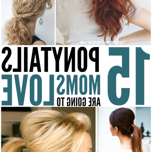Simple Blonde Pony Hairstyles With A Bouffant (Photo 15 of 20)