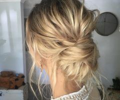 20 Best Collection of Low Twisted Bun Wedding Hairstyles for Long Hair